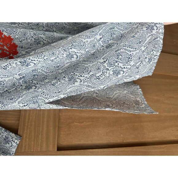 Roberta Roller Rabbit Embroidered 3/4 Sleeve Tunic Blue/Orange Women’s size XS - Picture 5 of 11